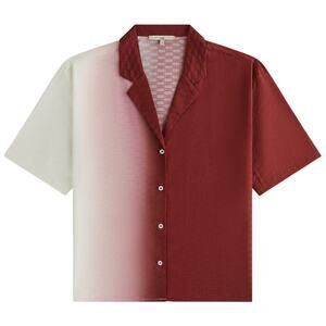 Kith Ombre Red Wine Elena Ii Shirt Size M